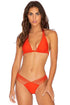 Luli Fama Cosita Buena SANGRITA TRIANGLE HALTER TOP